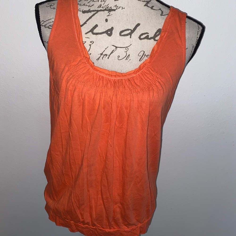 🧡LOFT Orange Tank🧡 - Picture 2 of 8